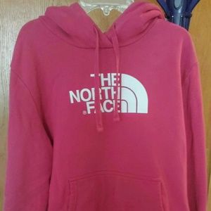 Woman's North Face Hooded Sweatshirt